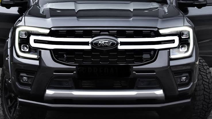 Ford Ranger 2022 2023 Next Gen Front Grille with LED Lighting Upgrade Your Vehicle Tradies Choice