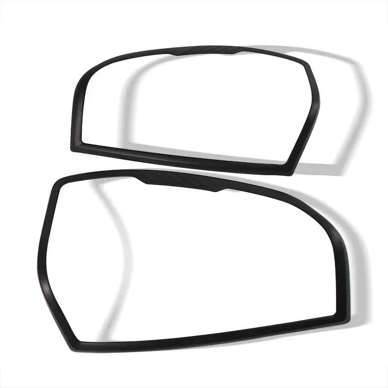 Headlight Taillight Door Handle Fuel Covers For Mazda BT-50 20-24 Matte Black