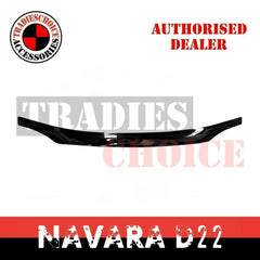 Bonnet Protector for Nissan Navara D22 Tinted Black Guard NEW