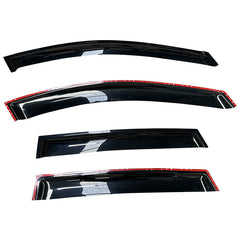 Premium Weather Shields Window Visors Weathershields for Holden Captiva 06-19