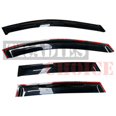 Premium Weather Shields Window Visors Weathershields for Holden Captiva 06-19