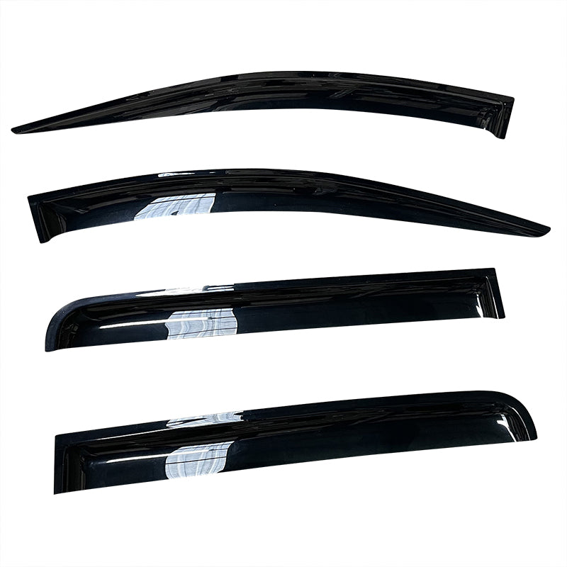 TRADIESCHOICE Weather Shields Window Visors for Mitsubishi Triton MR 2 ...