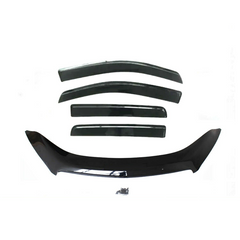 TRADIESCHOICE Bonnet Protector & Weathershields for Holden Colorado RG Dual Cab 2012-2016 | Style and Protection