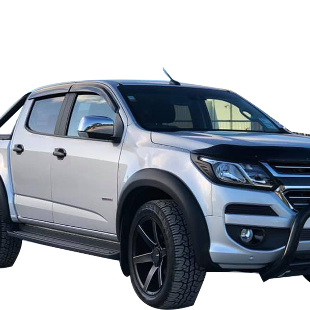 TRADIESCHOICE Matte Black Fender Flares Guard Cover for Holden Colorado 2017+ | Stylish and Protective Arch Enhancements